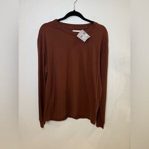 NWT Citizens of Humanity Men's Brown Long Sleeve Shirt